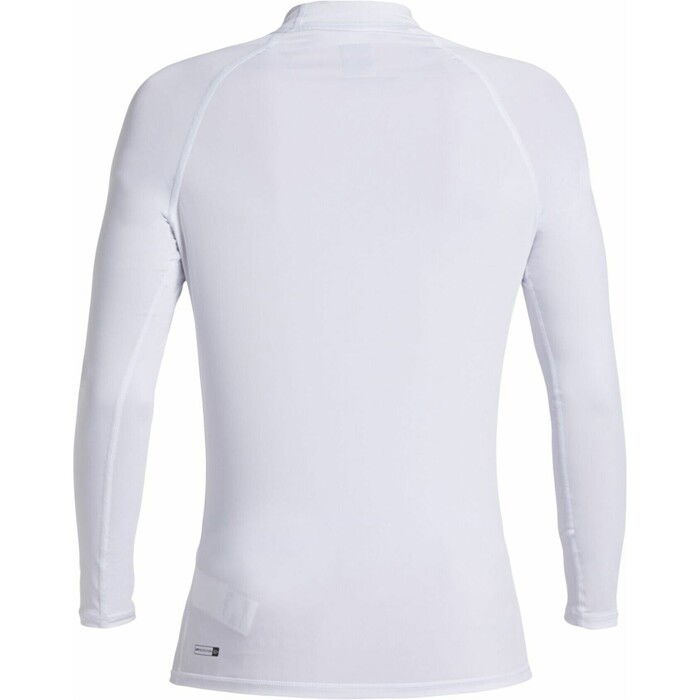 2024 Quiksilver Hombres Everyday UV50 Chaleco De Lycra De Manga Larga AQYWR03131 - White